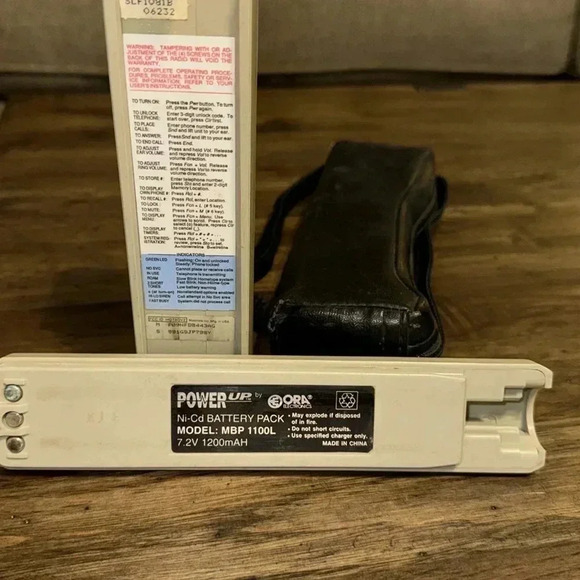 VTG RARE California Mobile Cell Phone Ultra Classic by Motorola w/Antenna & Bag - Picture 17 of 17